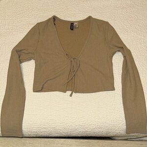 H&M cropped cardigan top